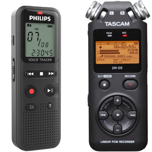 What’s the Difference Between an Audio Recorder and a Voice Recorder?