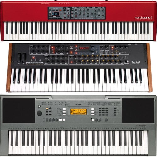 What’s the Difference Between a Stage Piano, Keyboard and Synthesizer?